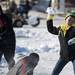 Whitmore Lake resident Keagan Logan, 12, and friends have a snowball fight on Saturday, Feb. 9. Daniel Brenner I AnnArbor.com